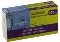 Diosmine Biogaran Conseil 600 Mg, Comprimé Pelliculé à TOULOUSE