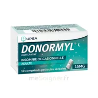 Donormyl 15 Mg Comprimés Pelliculés Sécables T/10 à TOULOUSE