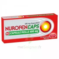 Nurofencaps 400 Mg Caps Molle Plq/10 à TOULOUSE